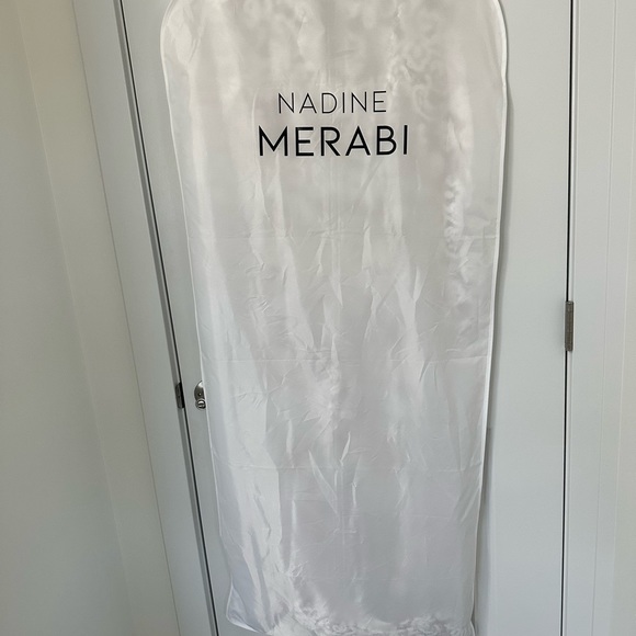 Nadine Merabi Bella White Jumpsuit Size S/M (6) - Picture 7 of 11